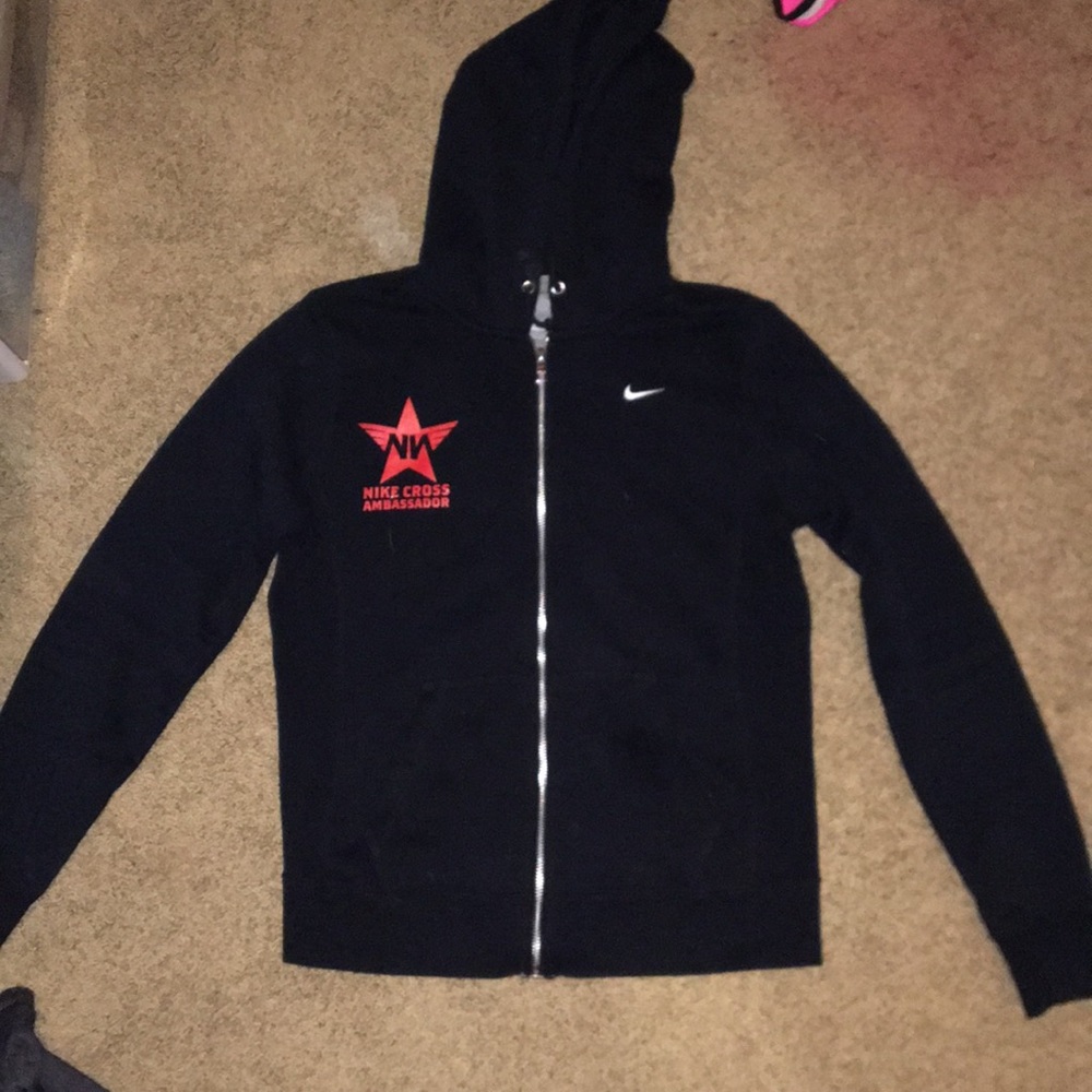 Nike cross ambassador zip up hoodie